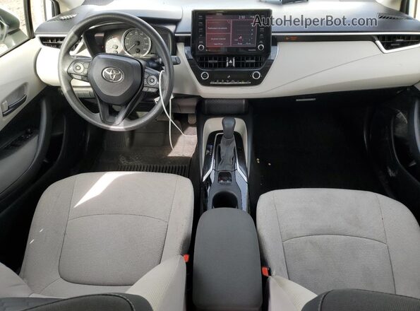JTDEPMAE1N3007290 2022 TOYOTA COROLLA White Dashboard view