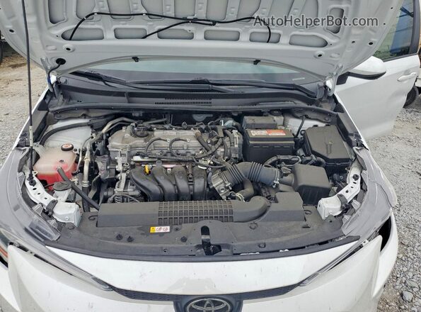 JTDEPMAE1N3030388 2022 TOYOTA COROLLA White Вид задньої частини салону