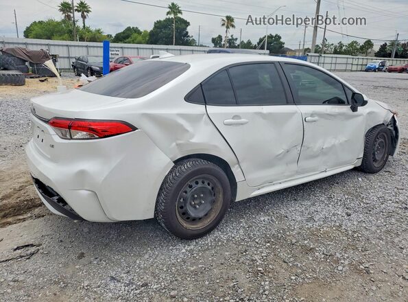 JTDEPMAE1N3030388 2022 TOYOTA COROLLA White Задня права чверть
