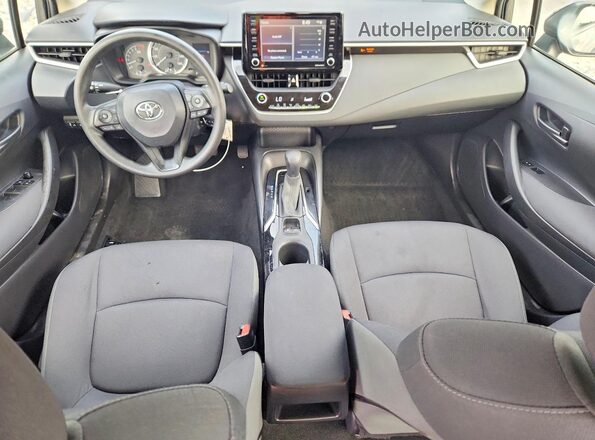 JTDEPMAE1NJ207761 2022 TOYOTA COROLLA Черный Вид панели приборов