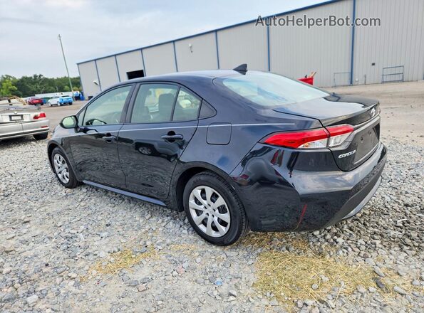 JTDEPMAE1NJ207761 2022 TOYOTA COROLLA Черный Задняя левая четверть