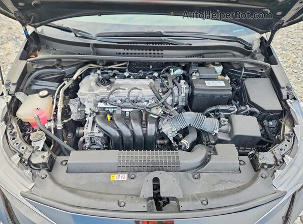 JTDEPMAE1NJ207761 2022 TOYOTA COROLLA Черный Вид задней части салона