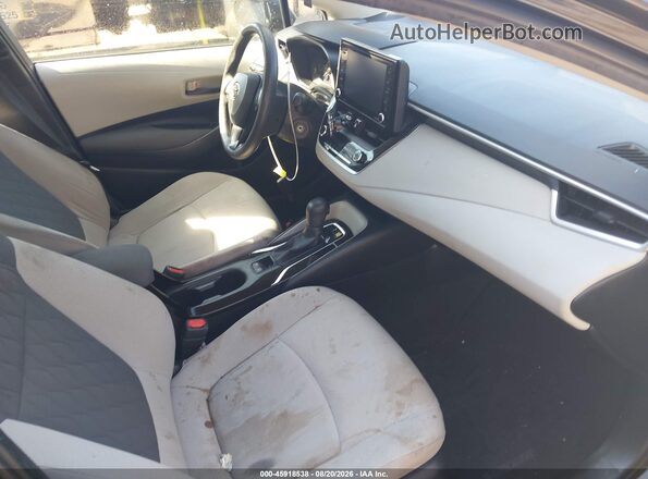 JTDEPMAE1NJ209588 2022 TOYOTA COROLLA Черный Вид салона спереди