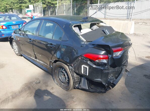 JTDEPMAE1NJ209588 2022 TOYOTA COROLLA Черный Задняя левая четверть