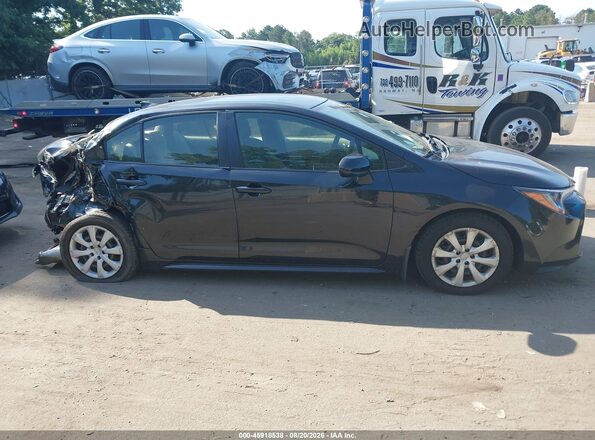 JTDEPMAE1NJ209588 2022 TOYOTA COROLLA Черный Вид задней части салона