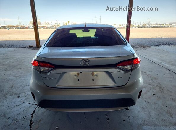 JTDEPMAE1NJ210630 2022 TOYOTA COROLLA Серебряный Вид сзади