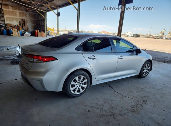 JTDEPMAE1NJ210630 2022 TOYOTA COROLLA Серебряный Задняя правая четверть