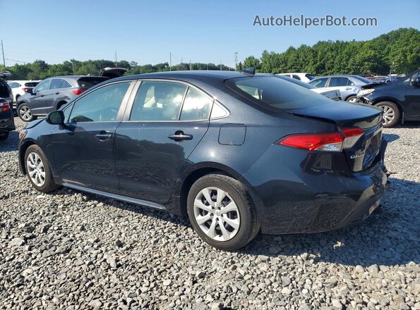 JTDEPMAE1NJ210787 2022 TOYOTA COROLLA Black Rear left