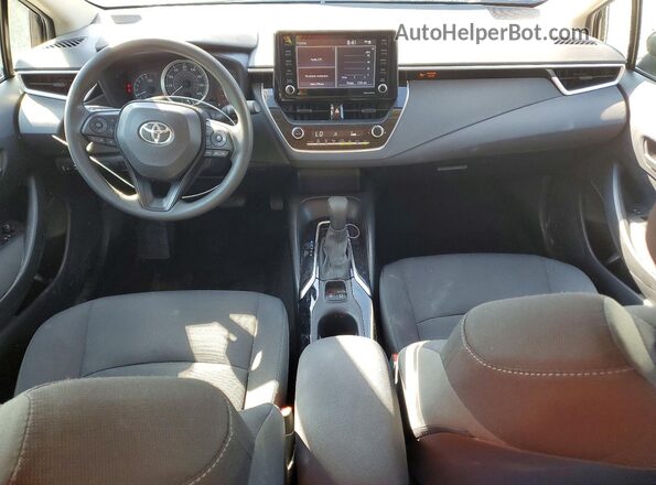 JTDEPMAE1NJ210787 2022 TOYOTA COROLLA Black Dashboard view