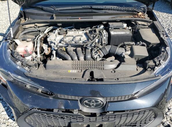 JTDEPMAE1NJ210787 2022 TOYOTA COROLLA Black Rear interior view