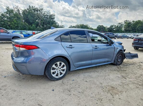 JTDEPMAE1NJ216136 2022 TOYOTA COROLLA Синий Задняя правая четверть