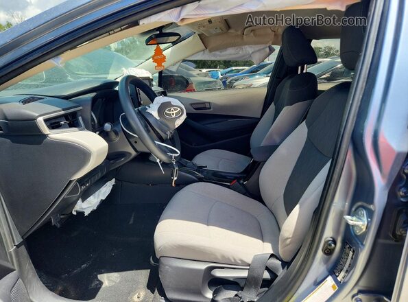 JTDEPMAE1NJ216136 2022 TOYOTA COROLLA Синий Вид салона спереди