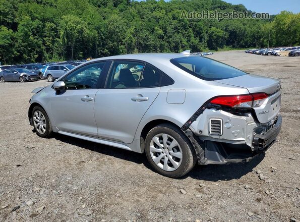 JTDEPMAE1NJ222387 2022 TOYOTA COROLLA Silver უკანა მარცხენა