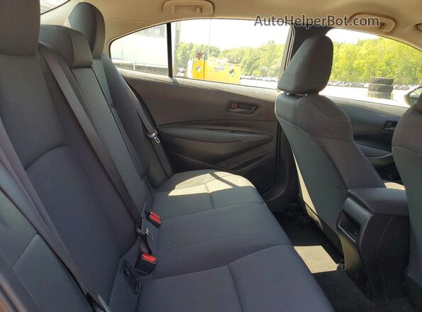 JTDEPMAE1NJ222387 2022 TOYOTA COROLLA Silver უკანა სავარძლების ხედი