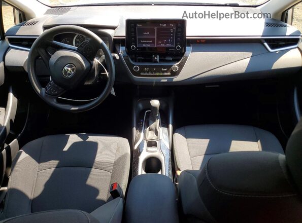 JTDEPMAE1NJ222387 2022 TOYOTA COROLLA Silver წინა პანელის ხედი