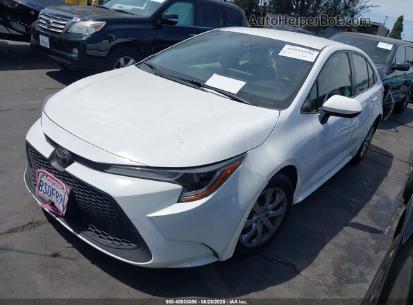 JTDEPMAE2MJ119509 2021 TOYOTA COROLLA White წინა მარცხენა ხედი სამი მეოთხედიდან
