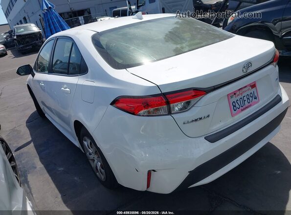 JTDEPMAE2MJ119509 2021 TOYOTA COROLLA White უკანა მარცხენა