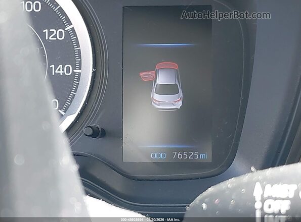 JTDEPMAE2MJ119509 2021 TOYOTA COROLLA White უკანა სავარძლების ხედი