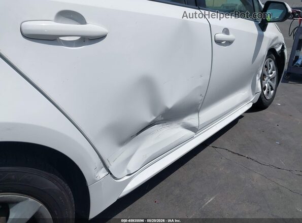 JTDEPMAE2MJ119509 2021 TOYOTA COROLLA White ხელსაწყოთა პანელის ხედი