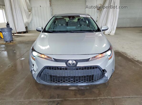 JTDEPMAE2MJ129201 2021 TOYOTA COROLLA Silver Front view