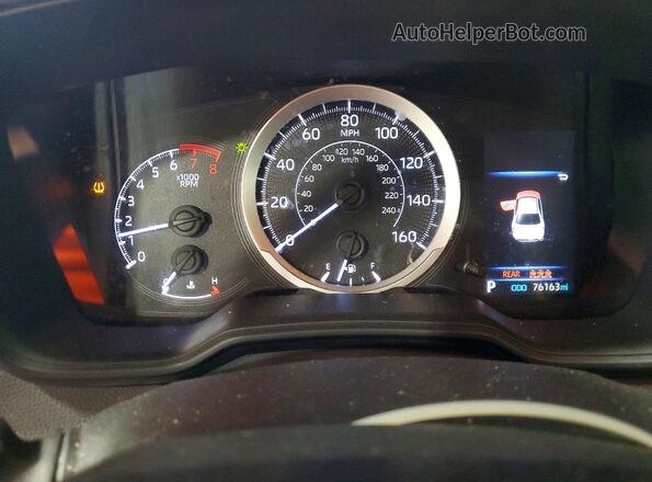 JTDEPMAE2MJ129201 2021 TOYOTA COROLLA Silver Instrument cluster view