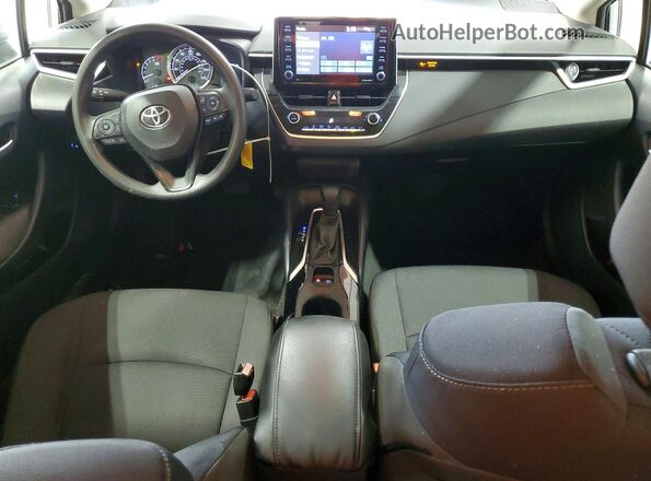 JTDEPMAE2MJ129201 2021 TOYOTA COROLLA Silver Dashboard view