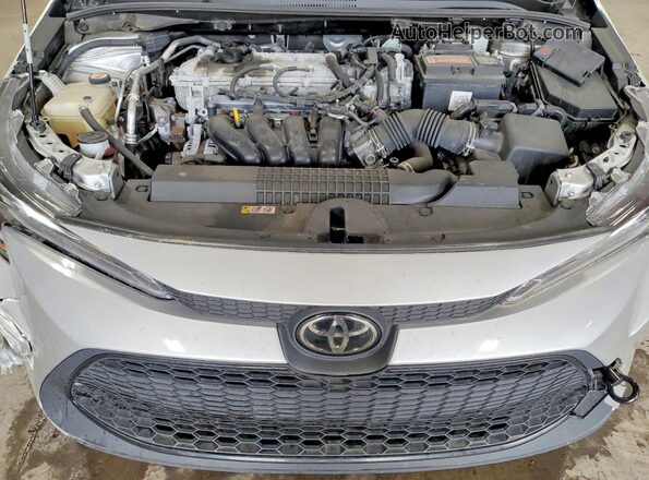 JTDEPMAE2MJ129201 2021 TOYOTA COROLLA Silver Rear interior view