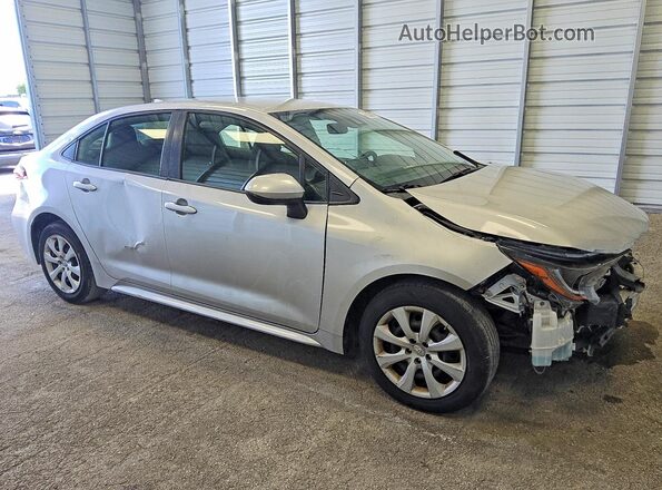 JTDEPMAE2MJ142109 2021 TOYOTA COROLLA Серебряный Передняя правая четверть