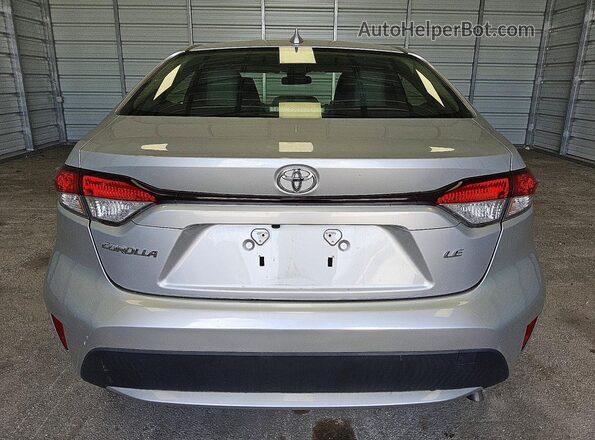 JTDEPMAE2MJ142109 2021 TOYOTA COROLLA Серебряный Вид сзади