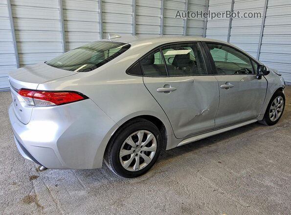 JTDEPMAE2MJ142109 2021 TOYOTA COROLLA Серебряный Задняя правая четверть