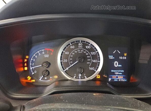 JTDEPMAE2MJ142109 2021 TOYOTA COROLLA Серебряный Вид щитка приборов