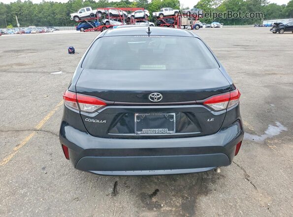 JTDEPMAE2MJ149335 2021 TOYOTA COROLLA Black Հետևի տեսք