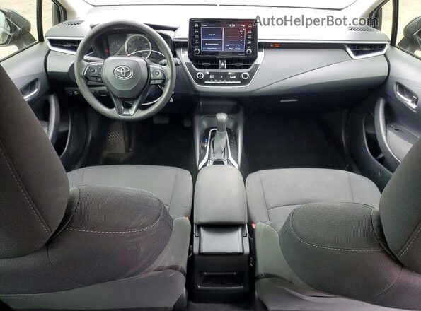 JTDEPMAE2MJ149335 2021 TOYOTA COROLLA Black Առջևի վահանակի տեսք