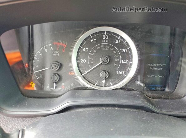 JTDEPMAE2MJ149335 2021 TOYOTA COROLLA Black Սարքավորումների վահանակի տեսք