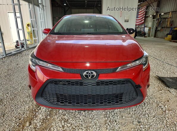 JTDEPMAE2MJ156270 2021 TOYOTA COROLLA Maroon Դիմացի տեսք