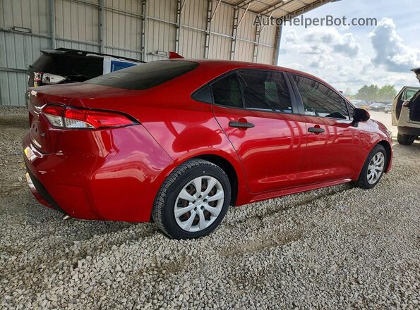 JTDEPMAE2MJ156270 2021 TOYOTA COROLLA Maroon Հետևի աջ