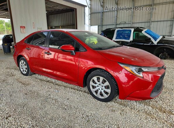 JTDEPMAE2MJ156270 2021 TOYOTA COROLLA Maroon Առջևի աջ