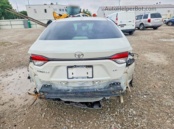 JTDEPMAE2MJ169147 2021 TOYOTA COROLLA White Widok z tyłu