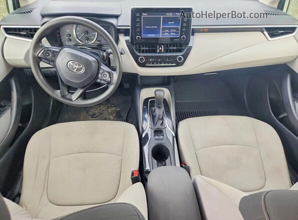 JTDEPMAE2MJ169147 2021 TOYOTA COROLLA White Widok deski rozdzielczej