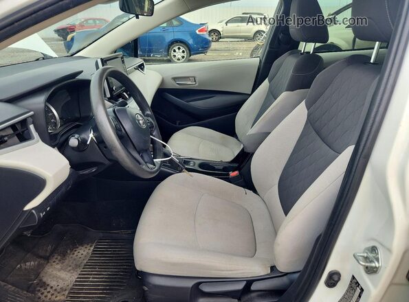 JTDEPMAE2MJ169147 2021 TOYOTA COROLLA White Widok wnętrza z przodu