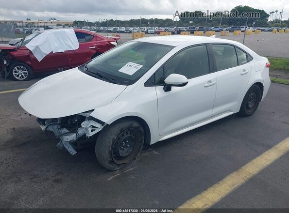 JTDEPMAE2MJ182562 2021 TOYOTA COROLLA White Vista tres cuartos delantera izquierda
