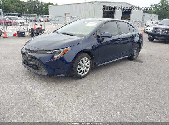 JTDEPMAE2MJ183422 2021 TOYOTA COROLLA Синий Передняя левая четверть