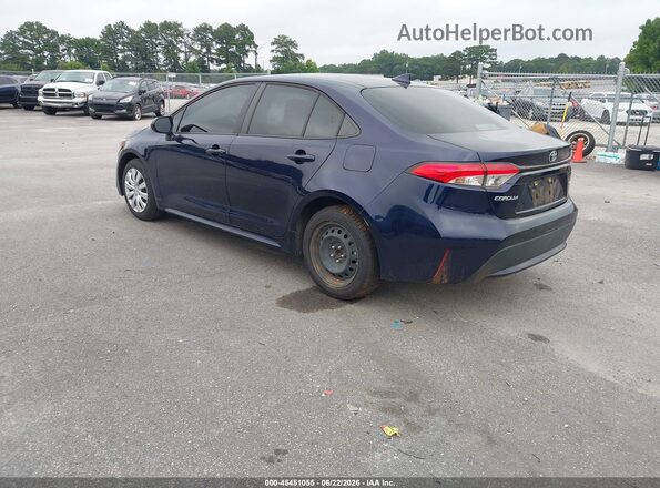 JTDEPMAE2MJ183422 2021 TOYOTA COROLLA Синий Задняя левая четверть