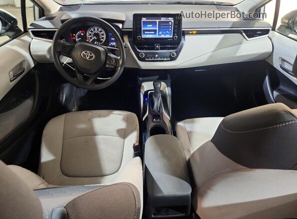 JTDEPMAE2N3002695 2022 TOYOTA COROLLA White Dashboard view