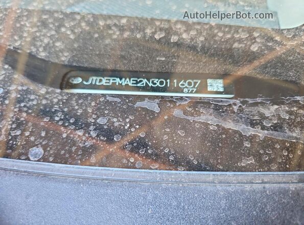 JTDEPMAE2N3011607 2022 TOYOTA COROLLA Белый Вид подкапотного пространства