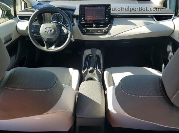 JTDEPMAE2N3026771 2022 TOYOTA COROLLA Белый Вид панели приборов