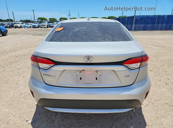 JTDEPMAE2N3030965 2022 TOYOTA COROLLA Gray Widok z tyłu