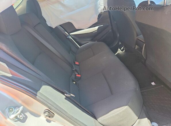 JTDEPMAE2N3030965 2022 TOYOTA COROLLA Gray Widok tylnych siedzeń
