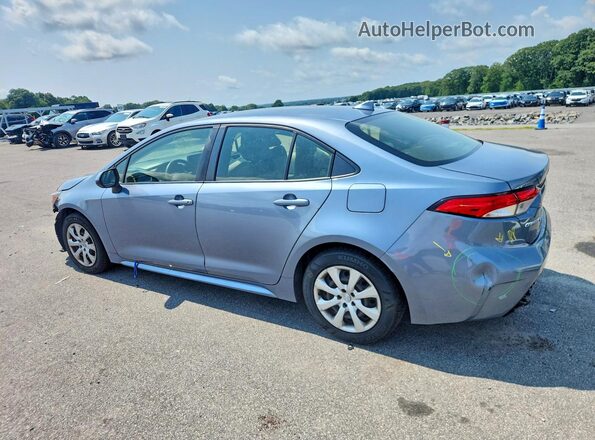 JTDEPMAE2NJ190226 2022 TOYOTA COROLLA Gray Trasero izquierdo