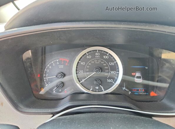 JTDEPMAE2NJ190226 2022 TOYOTA COROLLA Gray Vista del cuadro de instrumentos